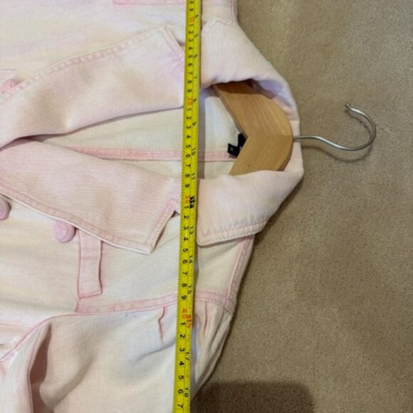 Generation Love Baby Pink Denim Double Breasted Blazer - Picture 8 of 16